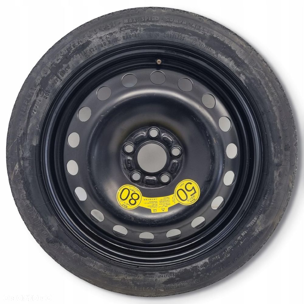 KOŁO DOJAZDOWE Ford S-Max Mondeo mk4 dojazdówka 125/80 R17 6G92-BB 2170800 - 1