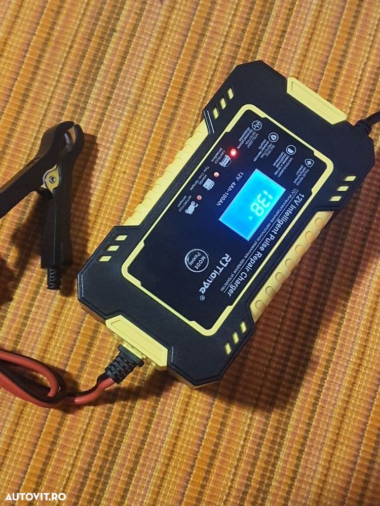 Redresor inteligent încarcare acumulator Auto 6 sau 12 volți - 1