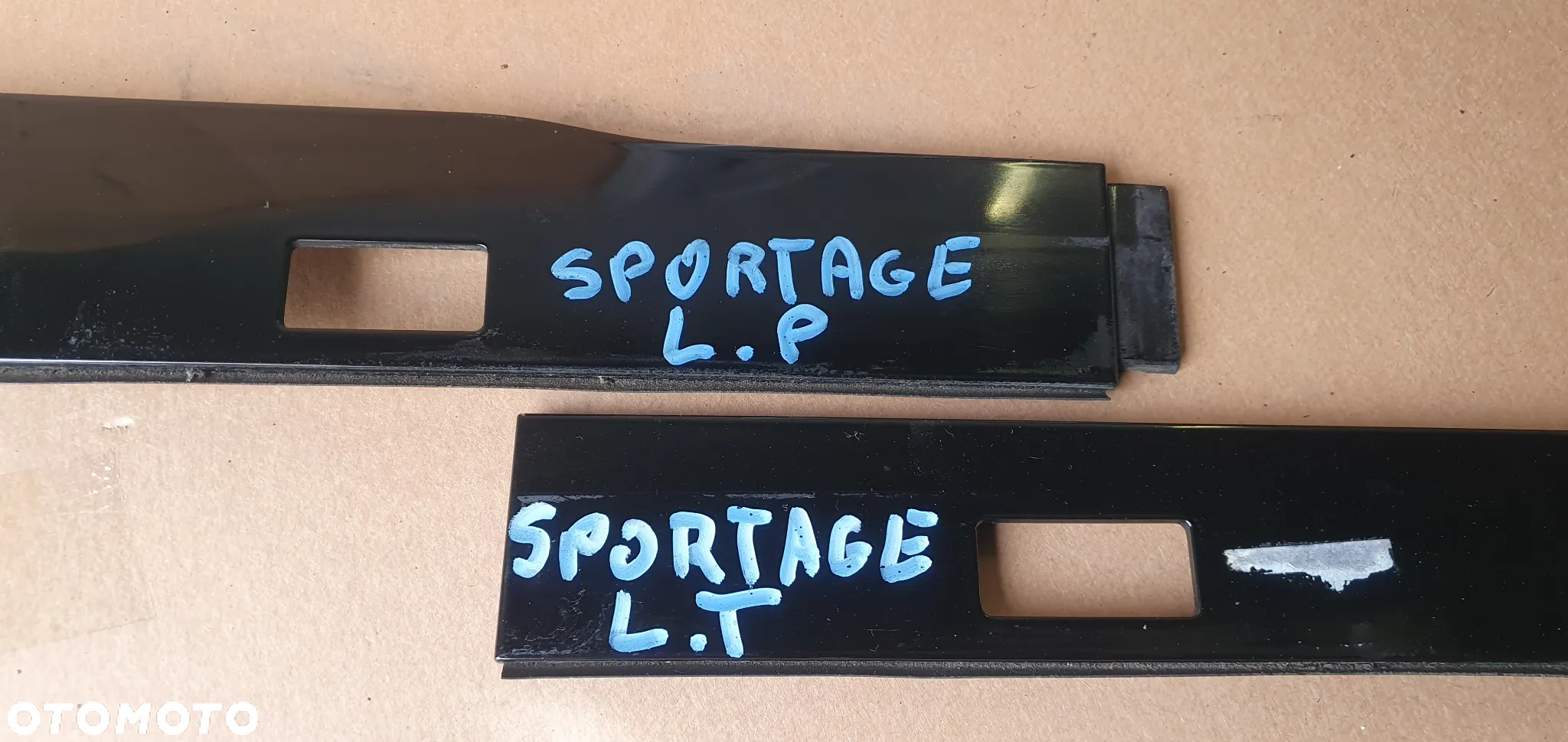 Relingi dachowe reling prawy lewy listwy komplet Kia Sportage III - 7