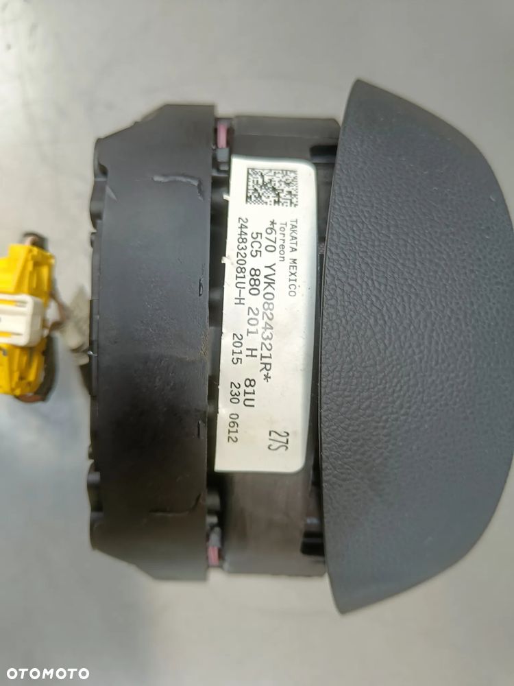Poduszka Kierowcy VW Beetle 5C Airbag w kierownicę 5C5880201H - 11