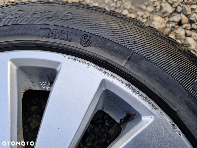 vw passat b6 golf 6 vi felga aluminiowa koło zapasowe 16'' 7j et45 5x112 dj-402 - 7