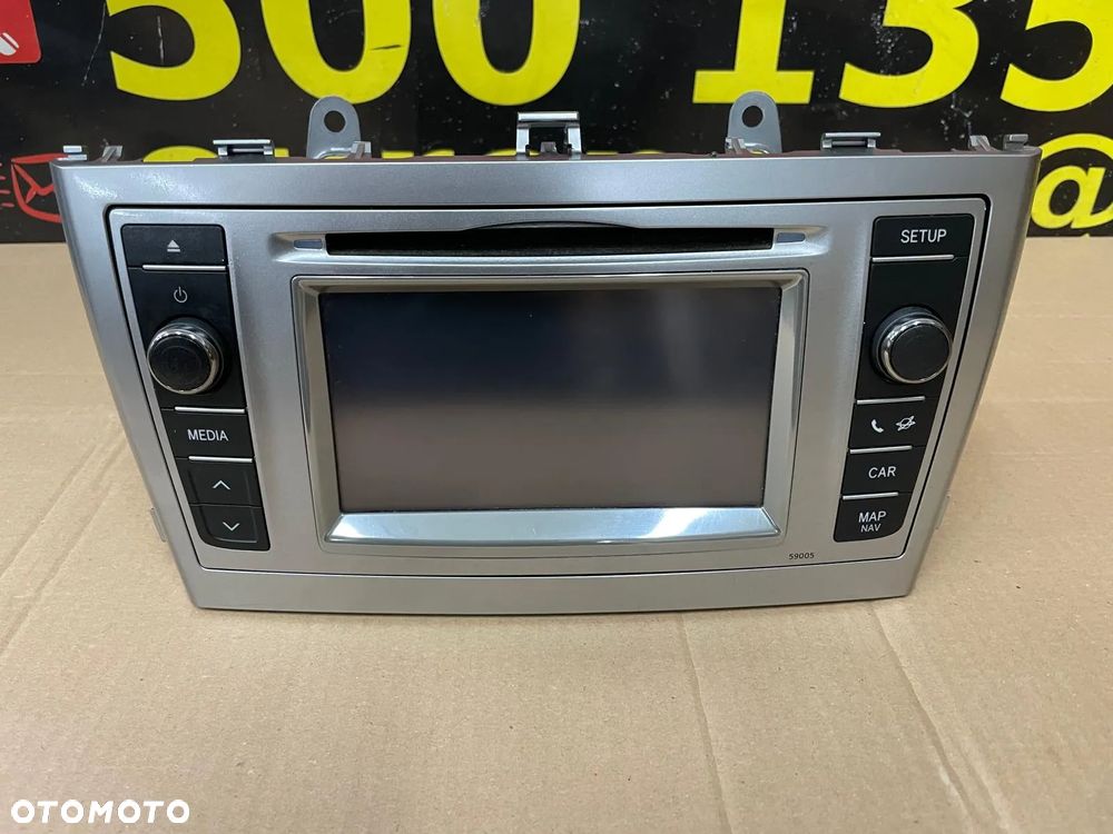 TOYOTA AVENSIS T27 LIFT 11-14 RADIO NAWIGACJA 86140-05010