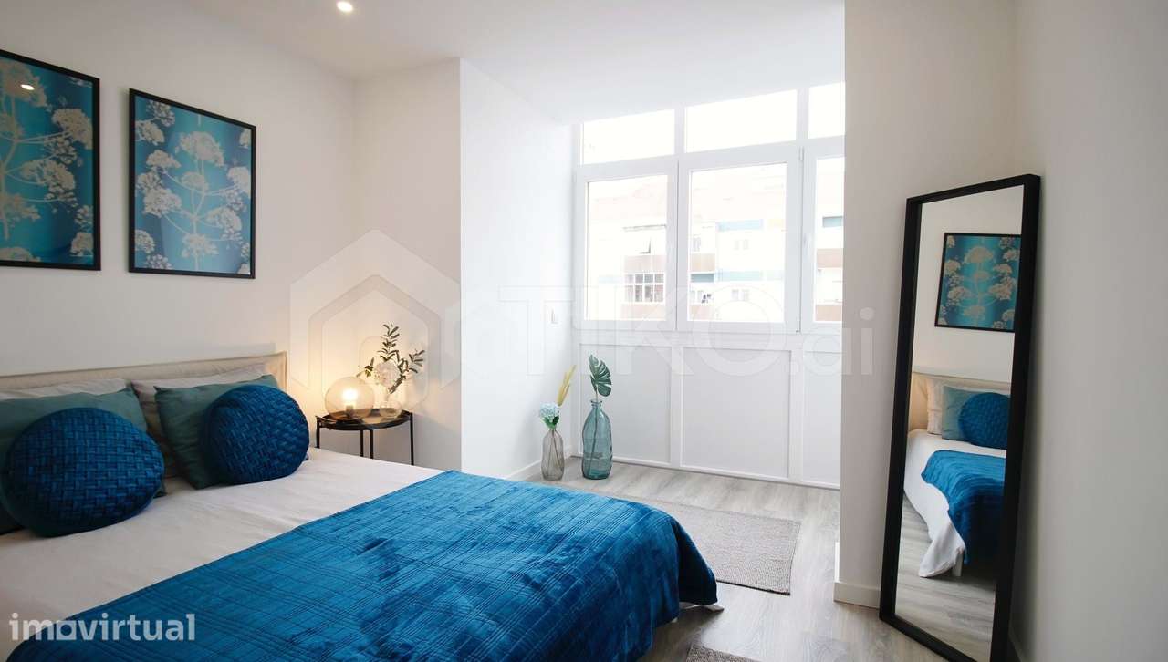 Apartamento T3 remodelado e equipado Benfica - Grande imagem: 3/18