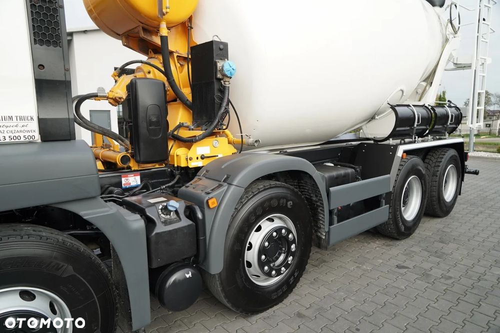 MAN TGS 32.400 / 8x4 / BETONOMIESZARKA SCHWING STETTER  / GRUSZKA 9M3 / KAMERA COFANIA - 10