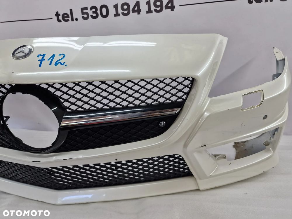 MERCEDES SLK W172 AMG 10-14 ZDERZAK PRZEDNI PRZÓD NA SPRYSKI + 6X PDC , ŁADNY , KOMPLETNY , NR AUKCJI NZ712 - 17