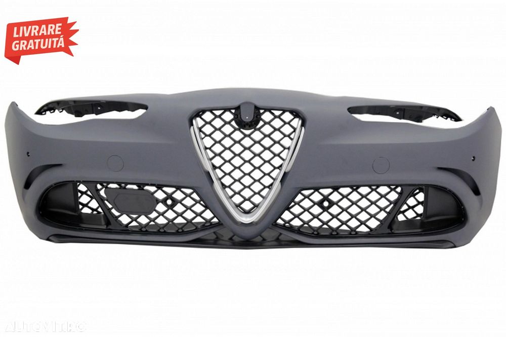 Pachet Exterior Alfa Romeo Giulia 952 Q4 (2016-Up) Quadrifoglio Racing Design- livrare gratuita - 2