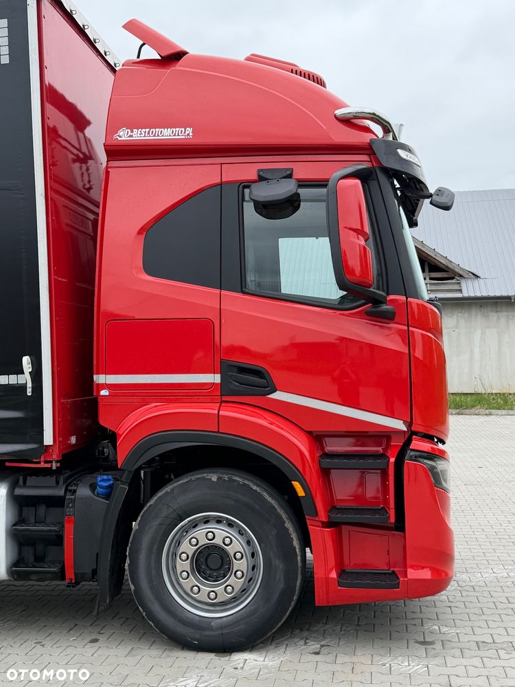Iveco S-WAY 460 / FIRANKA / WINDA / 24 EUROPALETY / 6x2 / 3 OŚ PODNOSZONA I SKRĘTNA / SYPIALKA / AUTOMAT / 2021 ROK / SPROWADZONY - 6