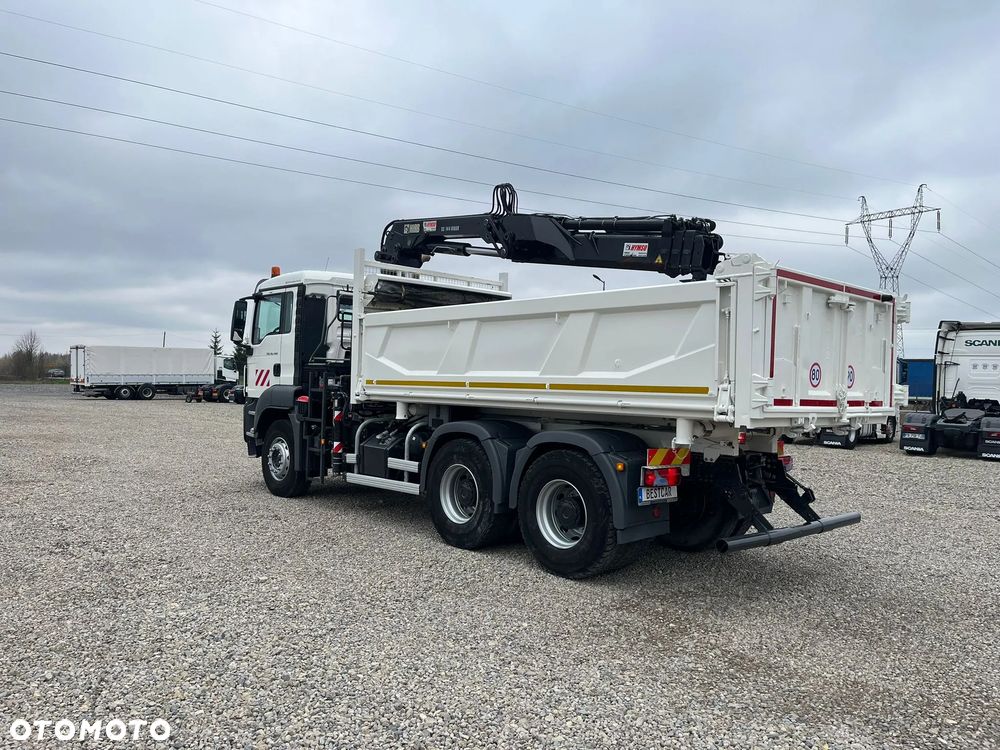 MAN TGS 26.440 E5/ 6X4 / 3xWYWROT / 2xBORDMATIC / HDS HIAB 144/ Import Francja - 6