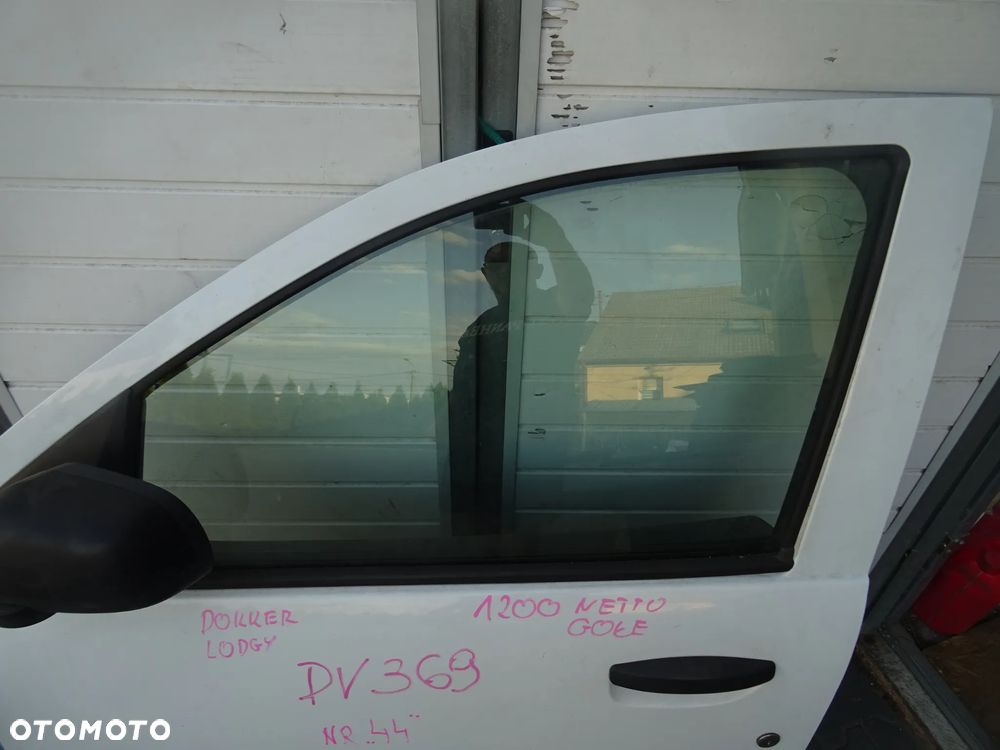 DACIA LODGY DOKKER DV369 DRZWI LEWE PRZEDNIE PRZOD  ROWNIEZ OSPRZET CZESCI ROZNE PYTAC - 10