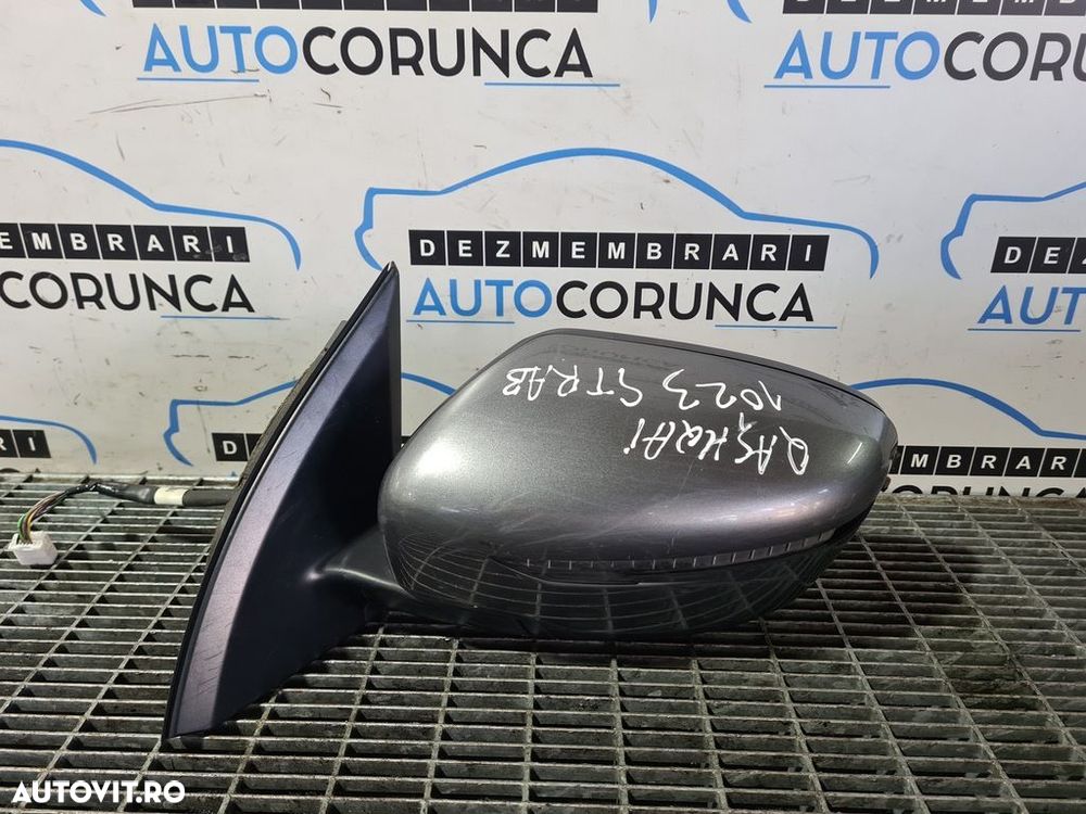 Oglinda stanga Nissan Qashqai J11 2013 - 2017 4 Usi GRI (1023) Rabatabile Lovita capac ... - 1