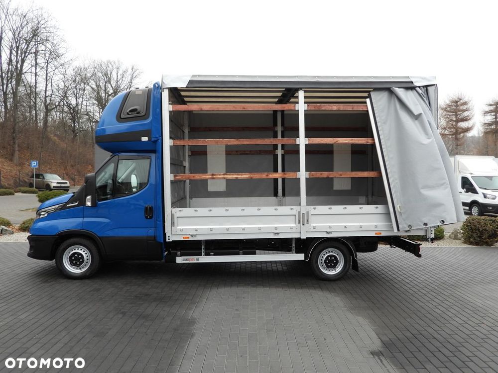 Iveco DAILY 35S21 PLANDEKA 10 PALET WEBASTO TEMPOMAT NAWIGACJA LEDY AUTOMAT HI-MATIC KLIMATYZACJA  210KM - 9