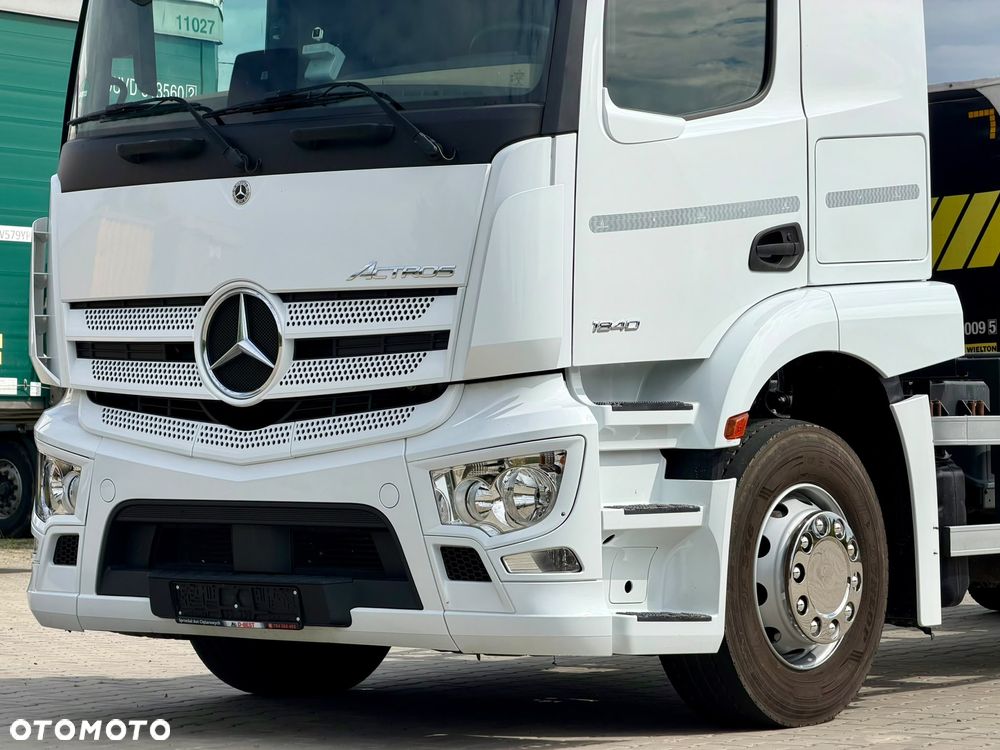 Mercedes-Benz ACTROS 1840 / RAMA DO ZABUDOWY / BDF / SYPIALKA / AUTOMAT / CAŁY NA PODUSZKACH / GLOB / 2022 ROK / DO ŻYWCA / BYDŁA / LAWETA / FIRANKA - 16