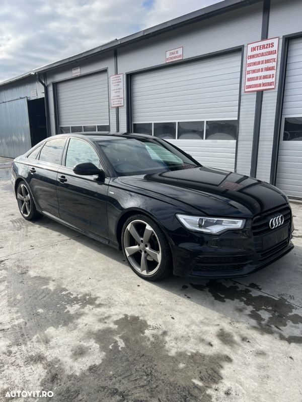 DEZMEMBREZ Piese Auto AUDI A6 C7 S Line Ulta Motor 2.0 Diesel 190 CP Euro 6 cod CNHA Cutie de Viteze Automata QLX Bara fata completa Capota Far Bi-Xenon Portiera fata spate stanga dreapta portbagaj oglinda bara spate stop tripla led - 3