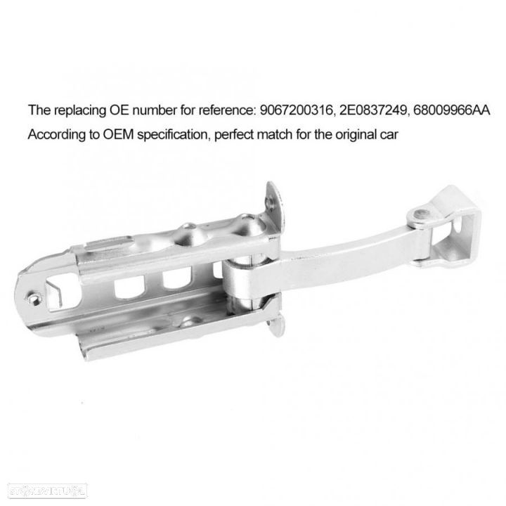 Limitador porta Mercedes Sprinter 906 e Vw Crafter NOVO - 1