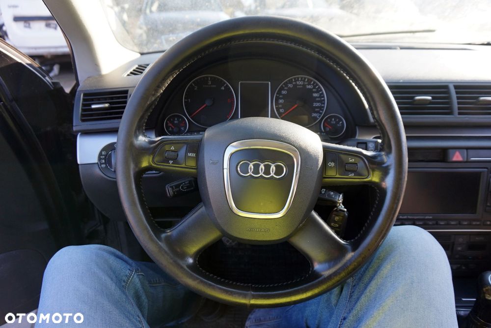 KIEROWNICA SKÓRZANA SKÓRA A4 B7 8K0419091B AUDI 2004-2008 - 1