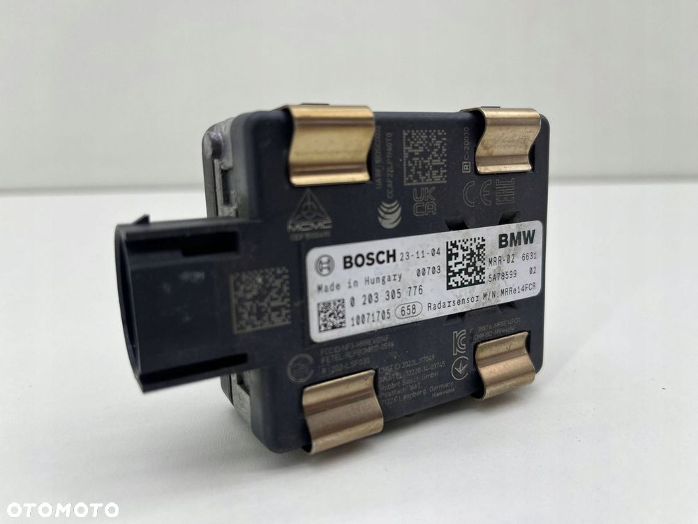 BMW 5 G30 G31 RADAR SENSOR DISTRONIC 5A78599 - 2