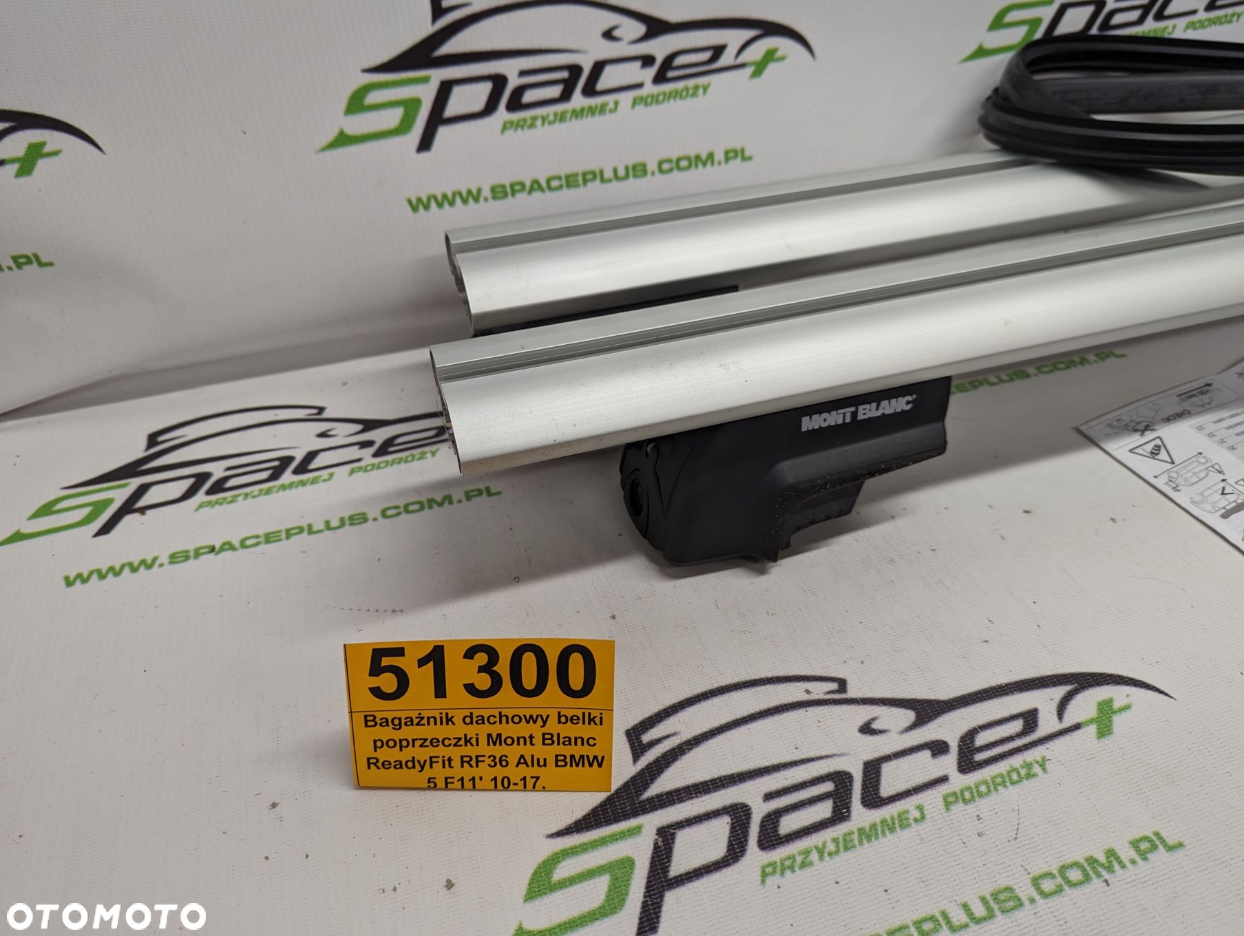 Bagażnik dachowy bazowy belki poprzeczki Mont Blanc ReadyFit RF36 Alu BMW 5 F11' 10-17. G31 17- - 2