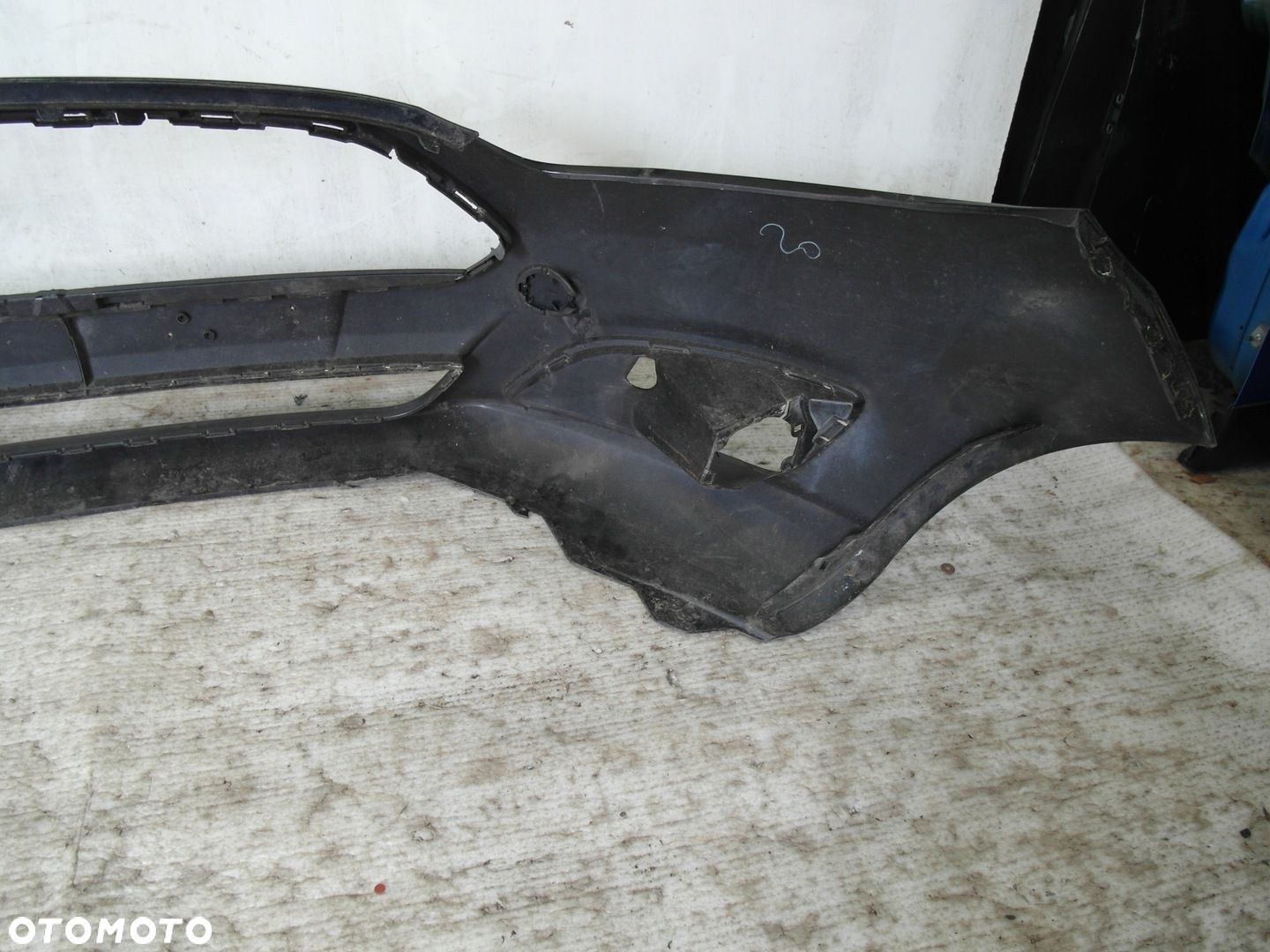 FORD FIESTA MK7 LIFT BEZ DZIUR NAPRAWIANY ZDERZAK PRZEDNI PRZÓD NR70 - 5