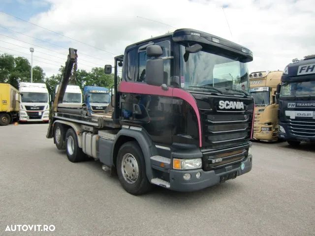 Scania G410, Absetzkipper,Axa liftanta si viratoare, factura externa - 14