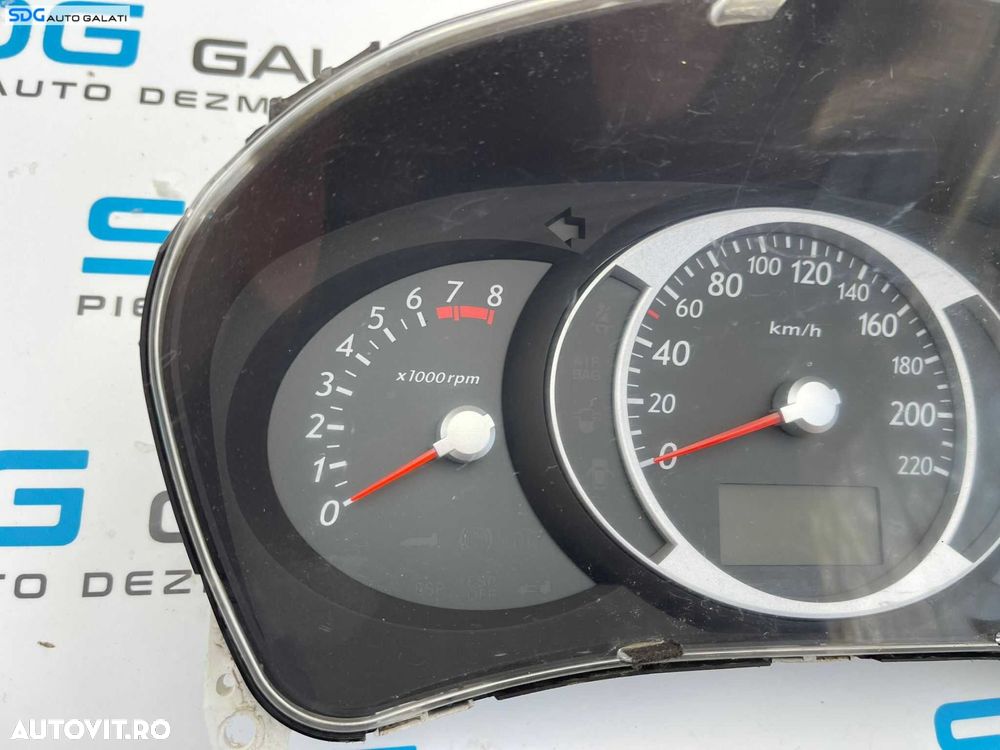 Ceas Ceasuri Cluster Instrumente Bord Hyundai Tucson 2.0 i 2004 - 2009 Cod 94013-2E100 940132E100 11001-004300H [B2996] - 3