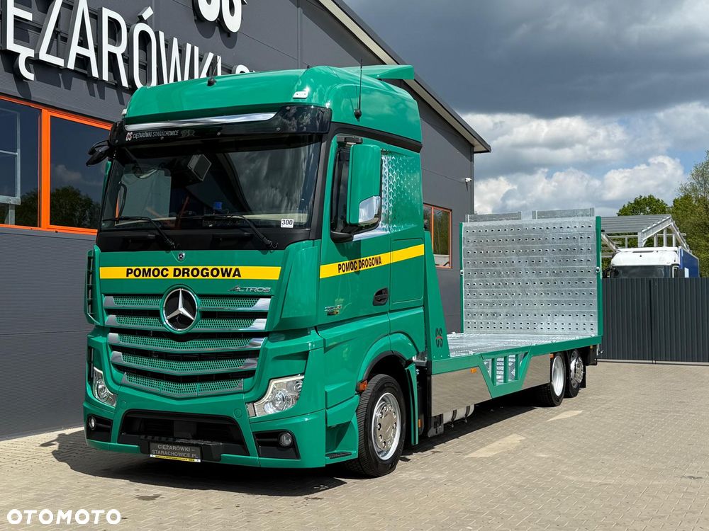 Mercedes-Benz Actros 2548 // laweta, pomoc drogowa, transport maszyn budowlanych, transport kontenerów, transport maszyn rolniczych ! Nowa zabudowa OCYNKOWANA ! MEGA podwozie !! - 17