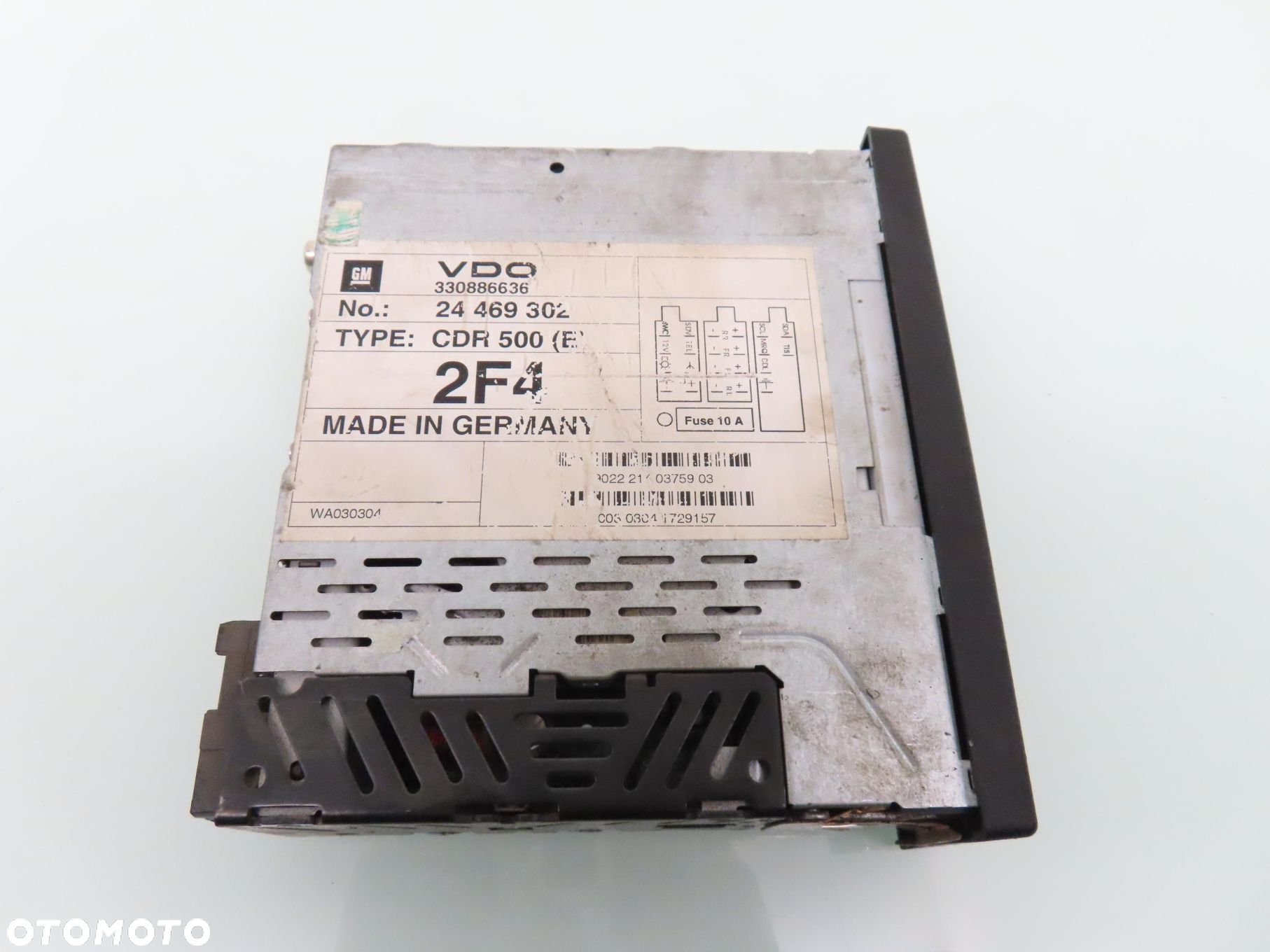 RADIO CDR500  OPEL ASTRA II G 24469302 CDR500 - 5