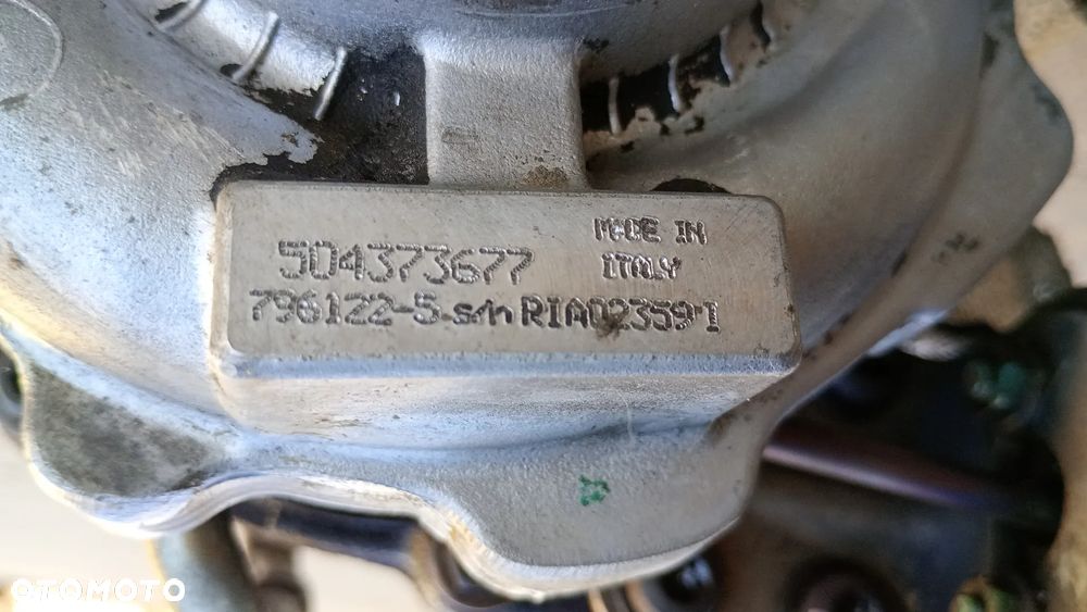 F.V ORYGINAŁ TURBOSPRĘŻARKA 504373677 FIAT DUCATO 3.0 BOXER TURBINA JUMPER III 3.0 JTD IVECO DAILY 3.0 TURBO EURO 5 - 5