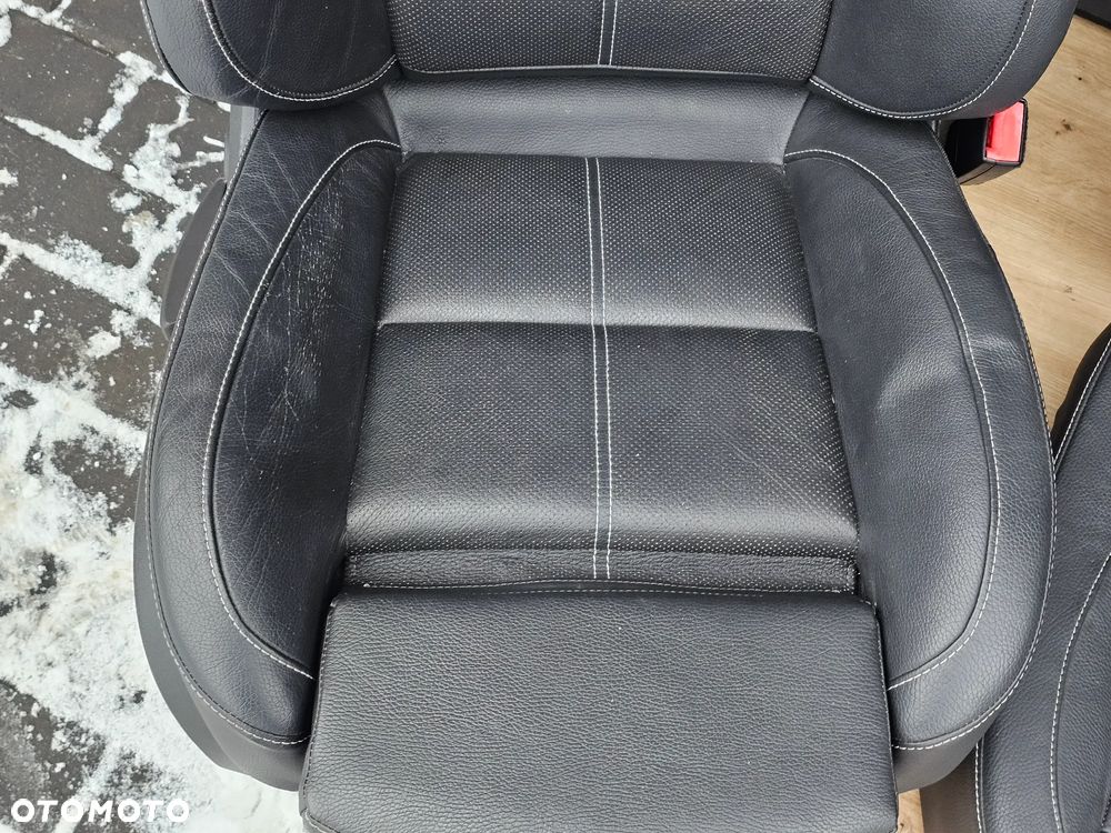 FOTELE KANAPA OPARCIE BOCZKI SKÓRZANE OPEL ASTRA J HATCHBACK HB 5D EUROPA PODGRZEWANE - 18