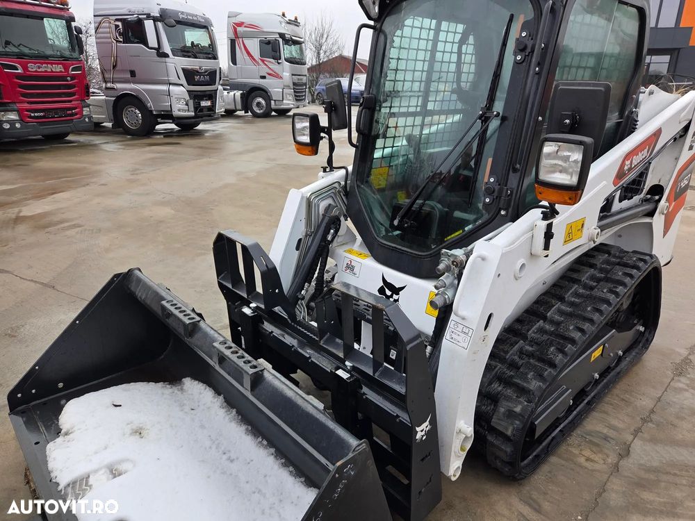 Bobcat PE SENILE, NOU, SUPER PROMOTIE 46900 EUR+Tva, furci, cupa multifuncitonala 4x1, ridica 717kg, masa operationala 3t, motor Bobcat 41kW, cabina inchisa, inst hidr suplimentara, posibilitate leasing 5 ani-PROMOTIE 46900 EUR+Tva - 31
