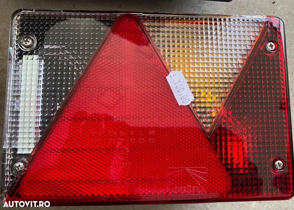 Lampa/stop  cu bec spate Remorca - 8