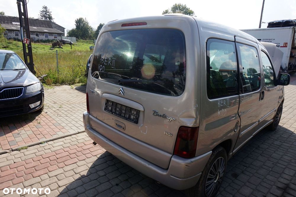 KLAPA BAGAŻNIKA TYLNA BERLINGO I LIFT II M59 KDDC  SREBRNY CITROEN 2002-2008 - 2