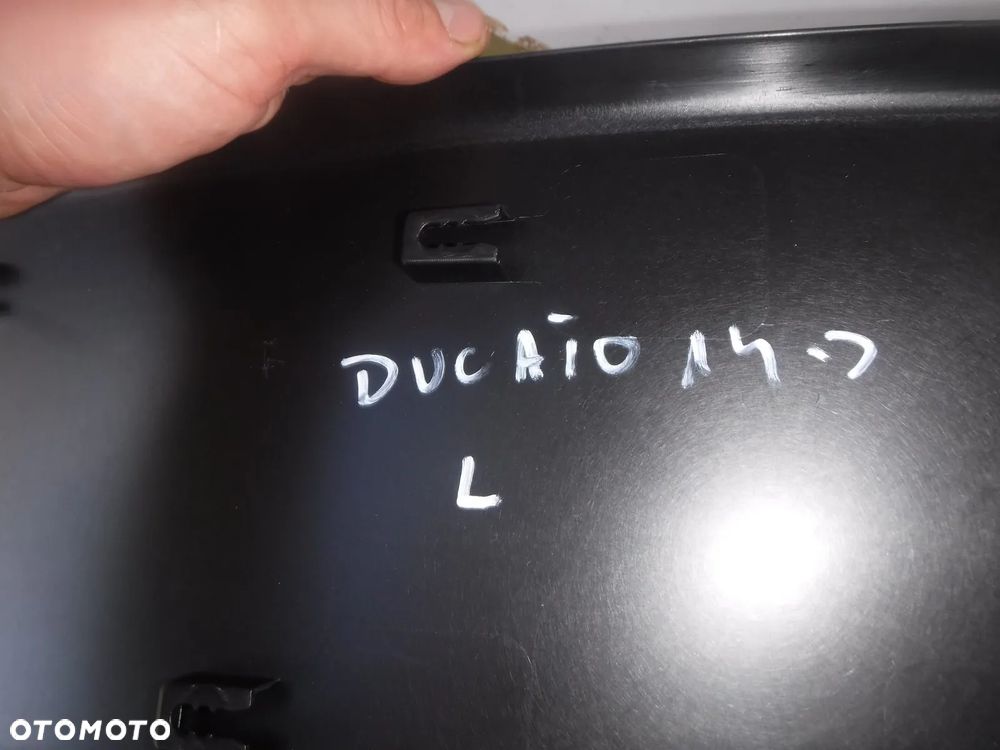 ducato boxer jumper 14r- listwa boczna lewa nowa oryginał na błotnik tył - 5