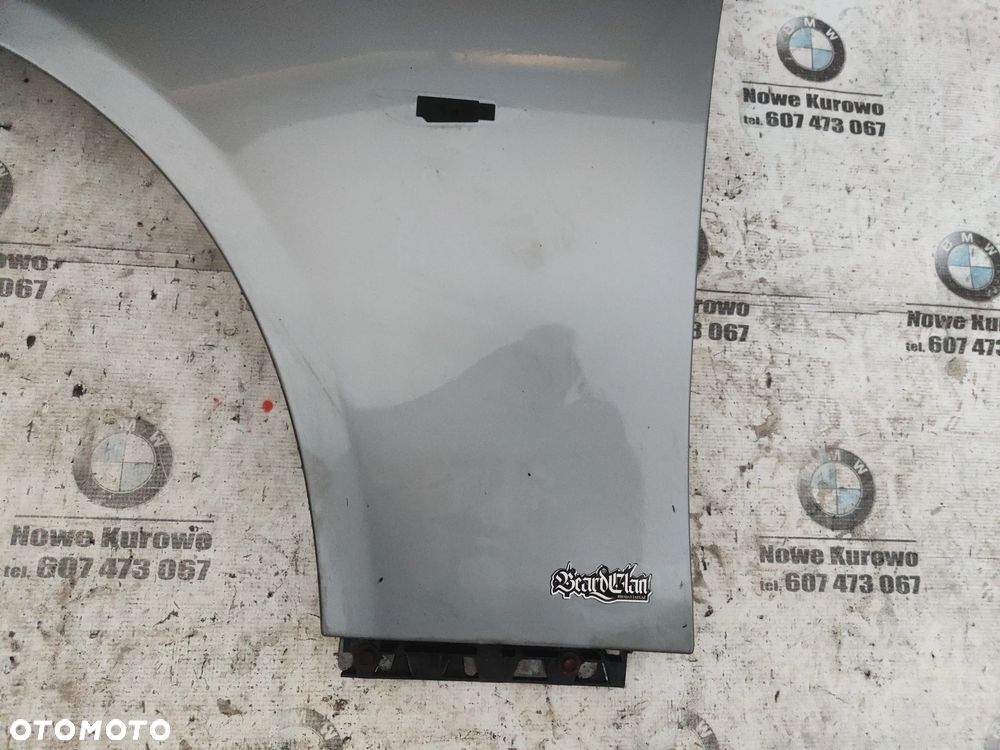 BMW E60 E61 Błotnik lewy przedni przód Silbergrau A08 - 6