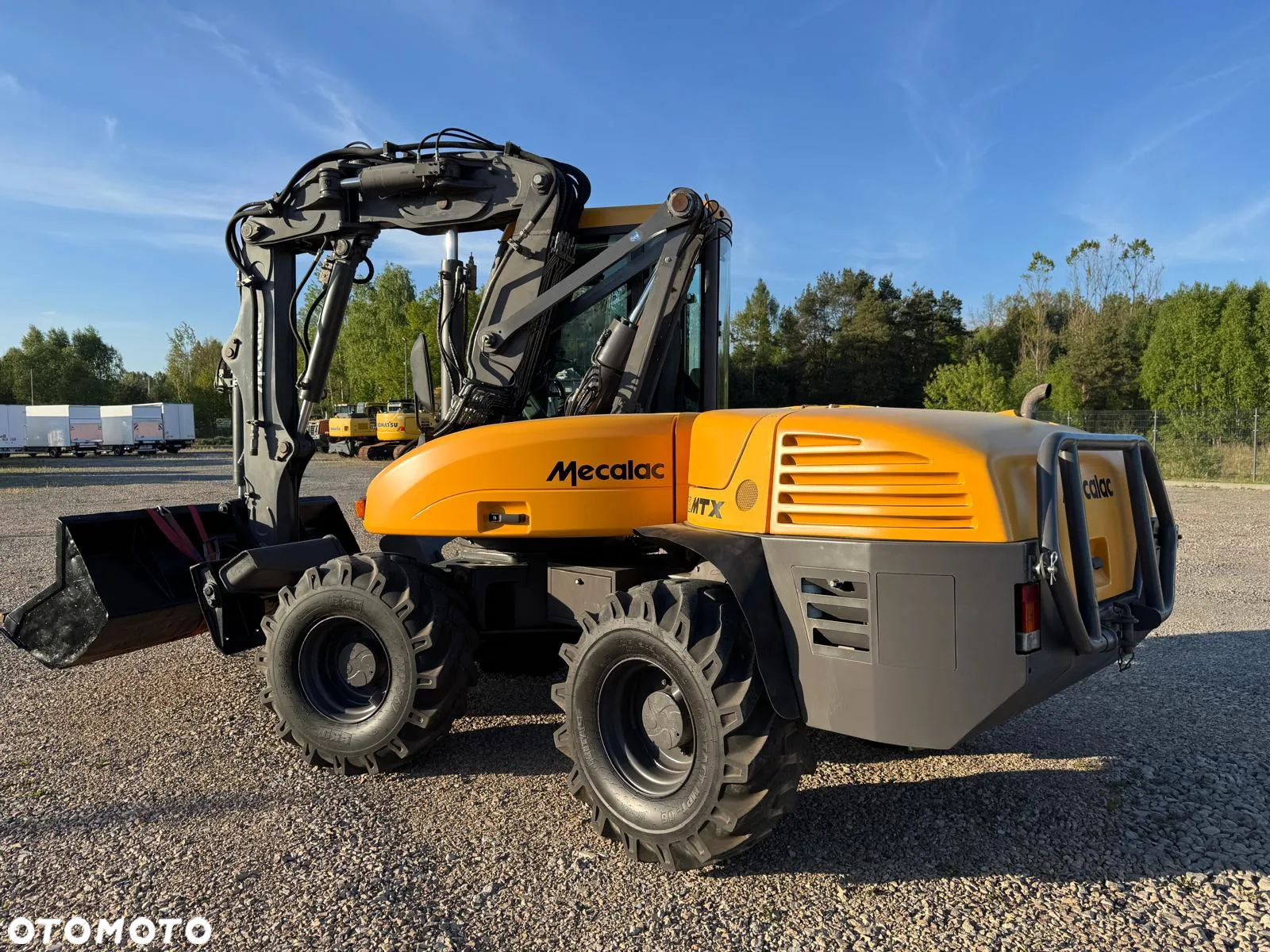 Mecalac 12 MTX 9260 kg Koparko Ładowarka - 5