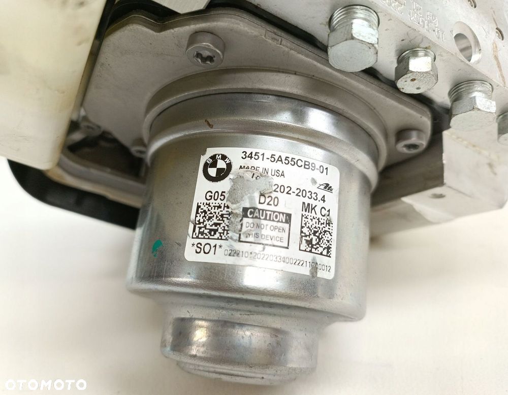 POMPA HAMULCOWA ABS BMW X5 G05 3451-5A55CB9-01 5A55CC2 - 5
