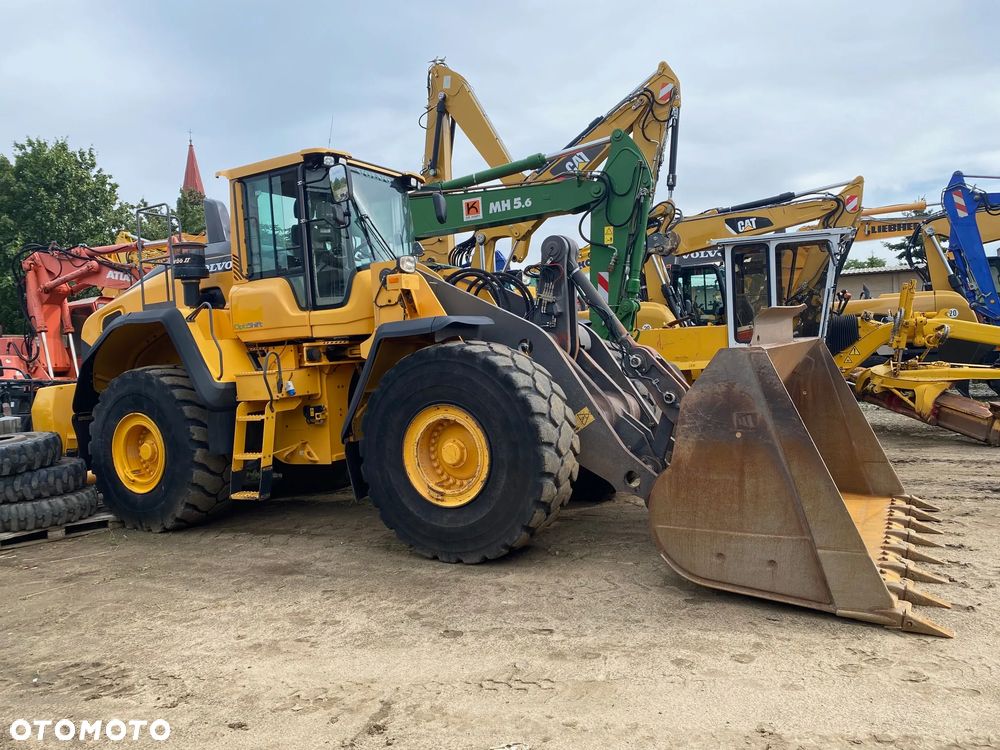 Volvo L180H, WAGA W ŁYŻCE, z NIEMIEC, SUPER UTRZYMANA,