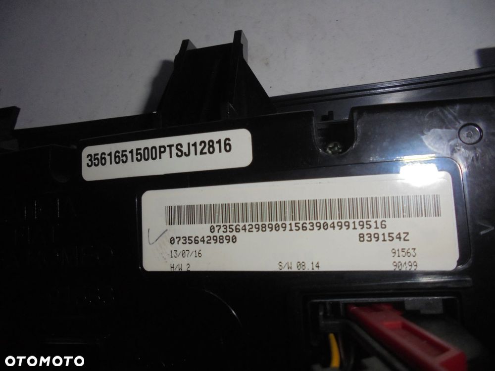 fiat tipo ii panel klimatyzacji climatronic 2016r - 4