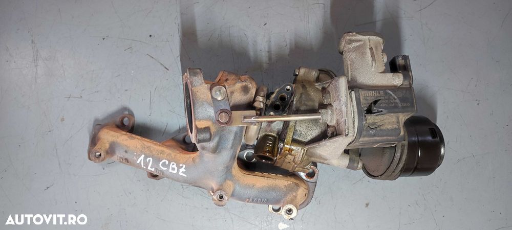 Turbo cu actuatorul crapat volkswagen vw golf 6 hatchback an 2010 1.2 benzina CBZA - 2