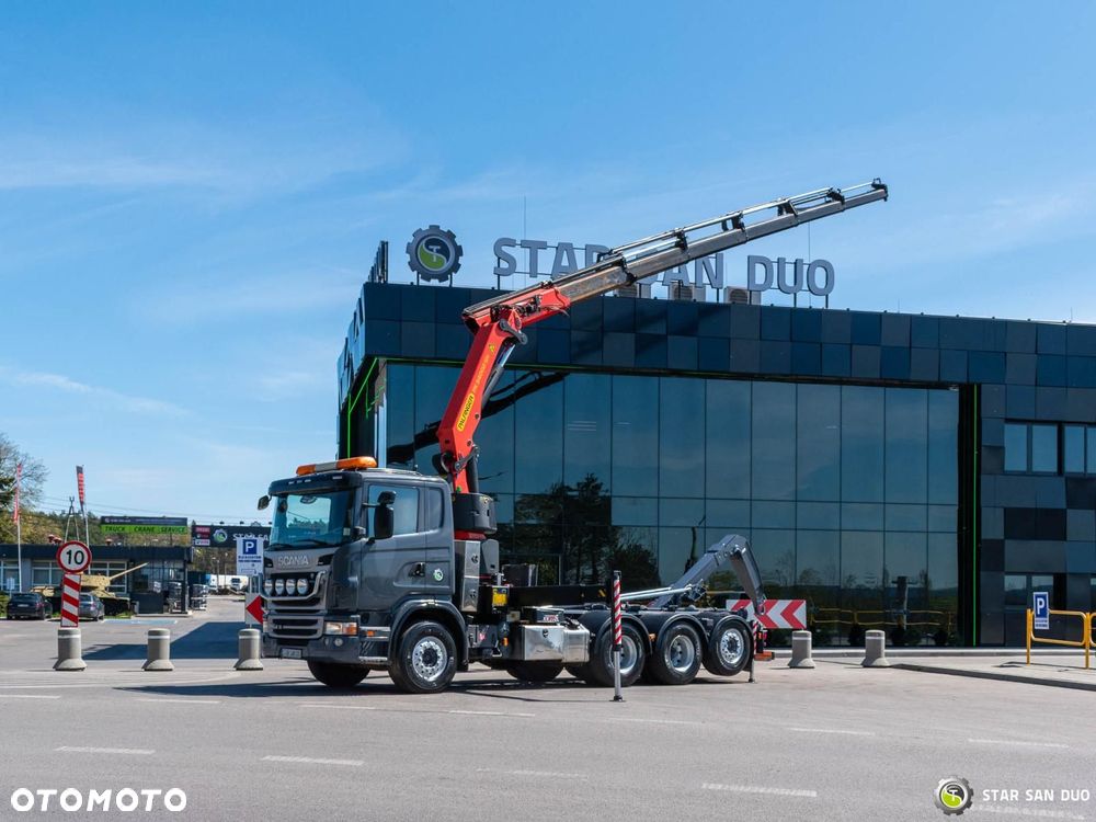 Scania G400 8x4 PALFINGER PK 34002 SH, HIAB XR20ZL53 HDS Żuraw Hakowiec - 3