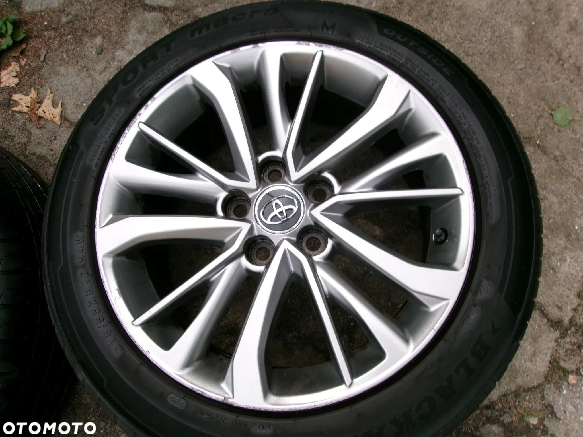 KOŁA FELGI ALU OPONY LATO  215/55/17 TOYOTA AVENSIS T27   VERSO  5X114,3 - 5