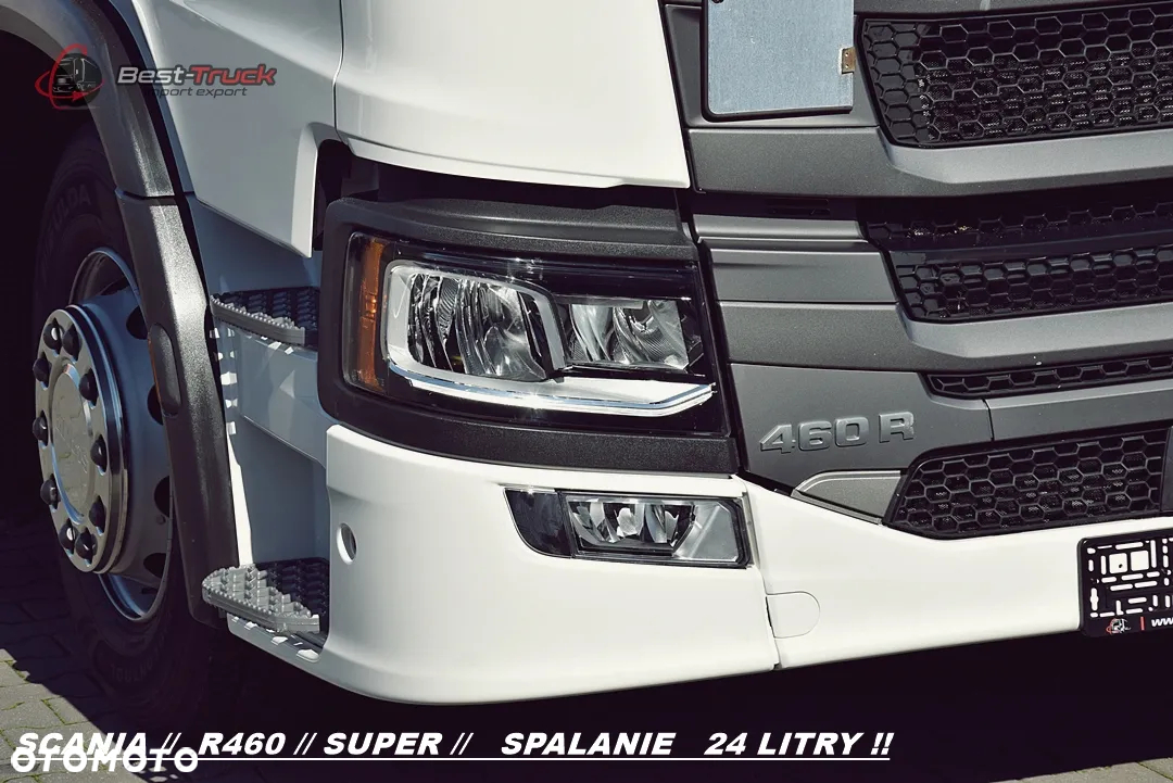 Scania 460R / SUPER /  LED LAMPY / KLIMA POSTOJOWA  /  RAMA STANDARD - 9