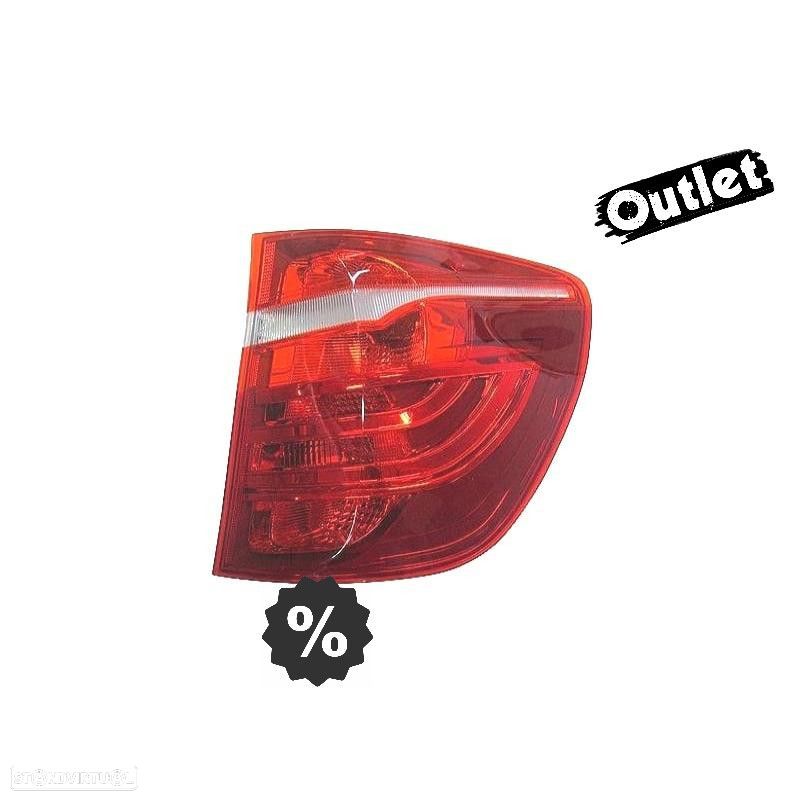 R015370C1 FAROLIM DIR PARA BMW X3 F25 11-13 BRANCO VERMELHO - 1