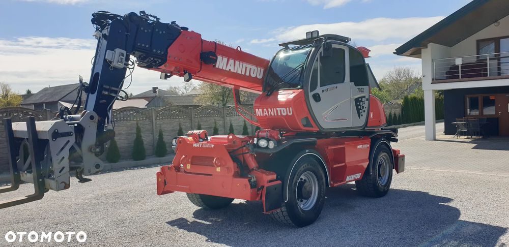 Manitou MRT 2150+/ kosz hydr /widły hydr/pilot /najbogatsza wersja wyposażenia - 8