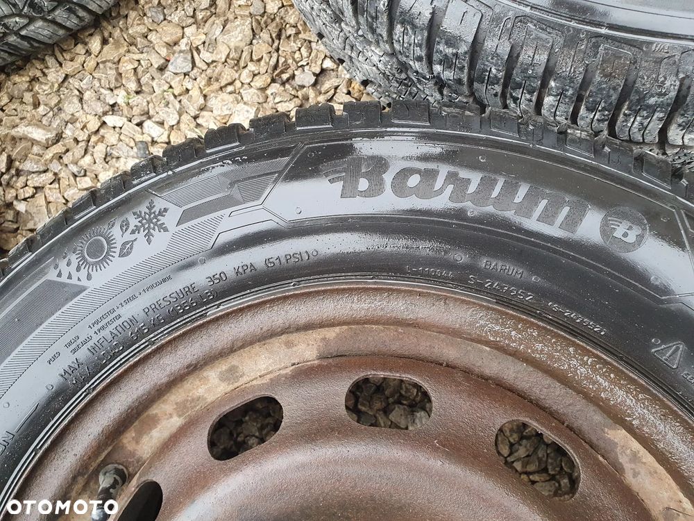 FORD 4X KOŁA FELGI R15 5x108 63,4mm OPONY 195/65/R15 7.5mm 2020r CAŁOROCZNE CAŁOSEZONOWE JAK NOWE 4x BARUM QUARTARIS 5 FOCUS FIESTA FUSION - 7