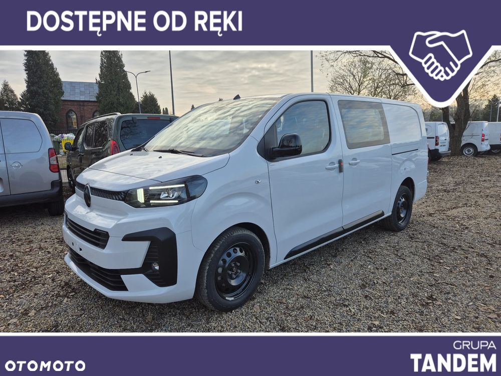 Citroën Jumpy Furgon Brygadowy 6miejsc XL LONG 2.0 BlueHDi 144KM AUTOMAT EAT8 !! OD RĘKI !! - 1