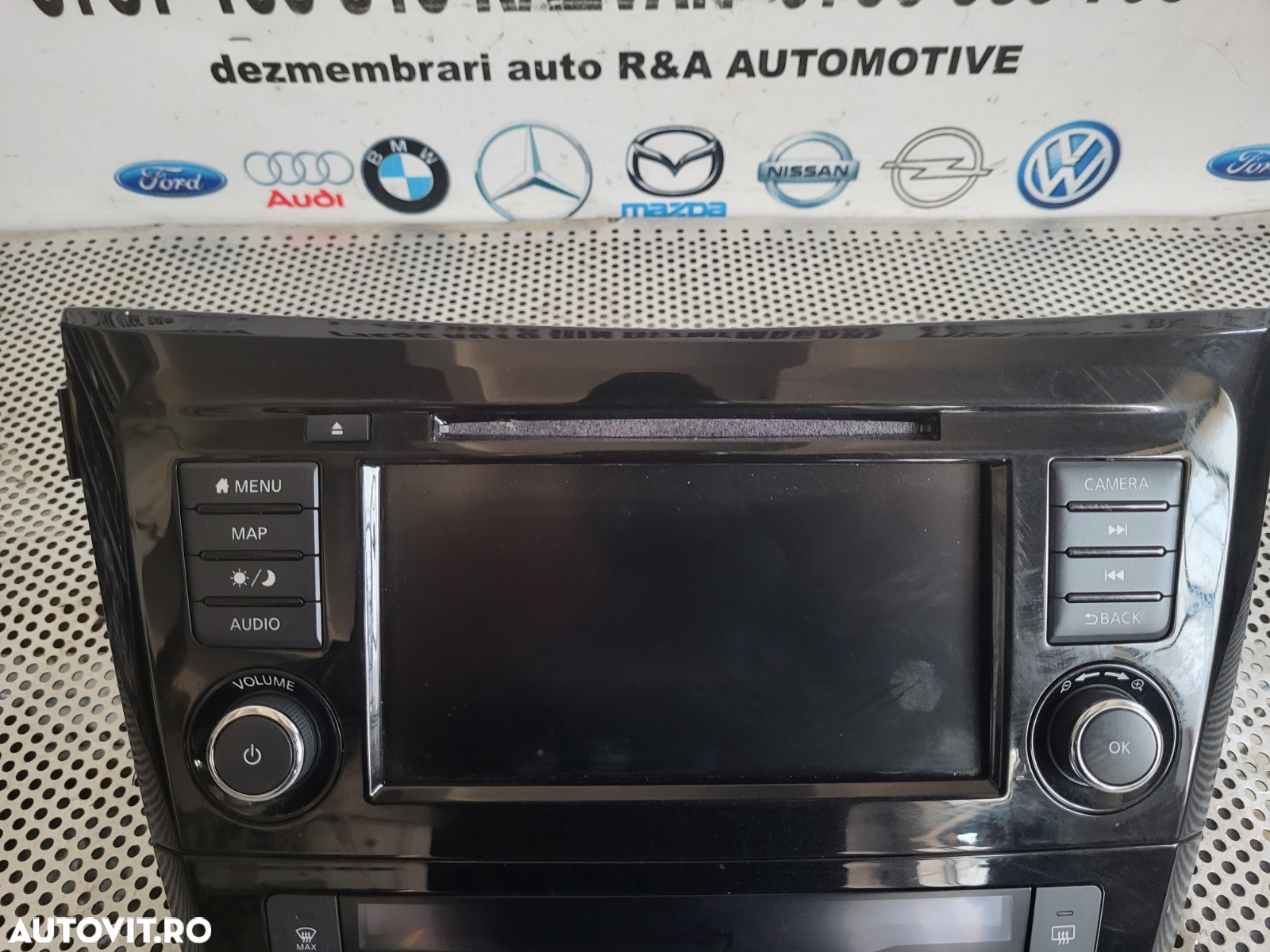 Navigatie Originala Nissan Qashqai J11 An 2014-2015-2016-2017-2018-2019-2020 Volan Stanga Masina Cu 11.000 Km Cod 259157FW5A - 6