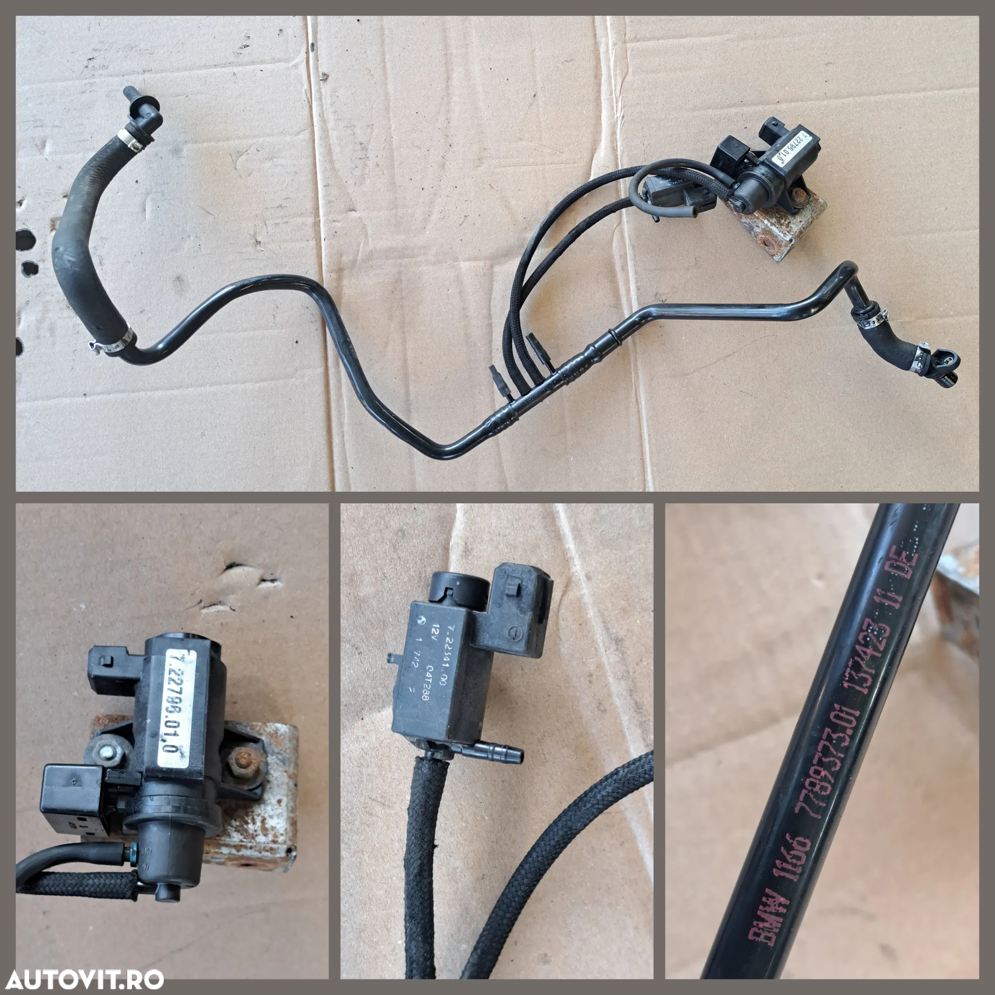 Pompa vacuum Pompa servo Fulie Electrovalva BMW E87 E90+LCI E60+LCI E65 E83+LCI E70+LCI E71 - 5