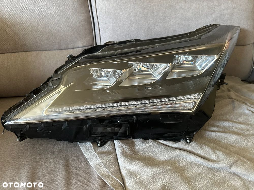 lampa  full led lexus rx iv 16-20  czesci - 2