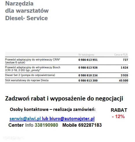 Eps 118 Bosch tester stół probierczy - 38