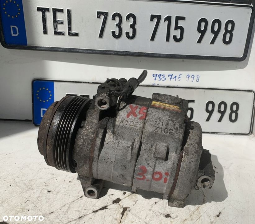 KOMPRESOR KLIMATYZACJI DENSO BMW M54 E53 X5 3.0i - 2